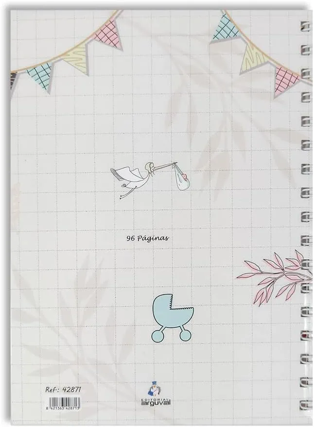 Agenda de Embarazo Semana a Semana - Diario Completo para Todas las Etapas del Embarazo Ideal para la Futura Madre Tapas Duras y Encuadernación en Espiral 96 Páginas, lustraciones Originales - Imagen 11