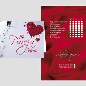 Detalles de amor Tarjetas felicitación, San Valentín, pareja, cartas amor para mi novio novia, postal hombre mujer, tortolitos. Amor, escapada fin de semana, cena romántica, Aniversario.