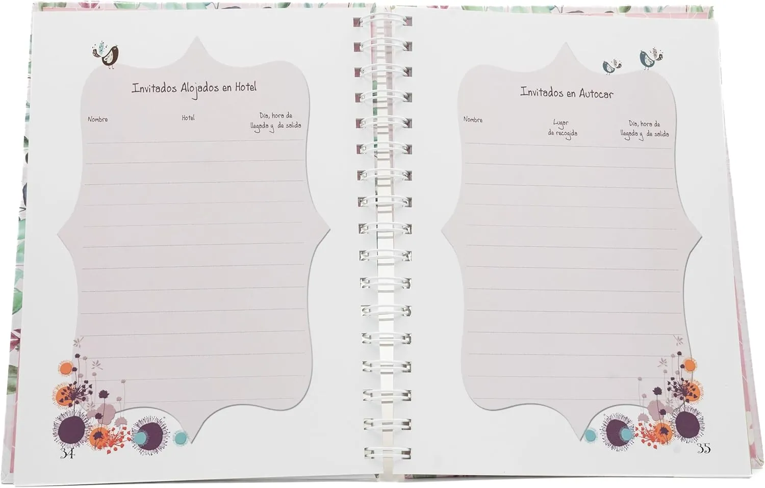 Mi libro del bebé niña, más tampón huellas manos y pies, recuerdo de bebé con 44 páginas a todo color, varias páginas para estampar las huellas durante diferentes meses, tamaño 29x28 - Imagen 8